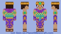 Desert Queen / Pharoah Tausret Minecraft Skin