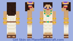 Desert Lady Minecraft Skin