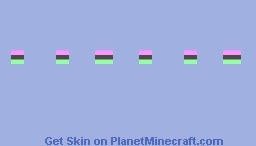 Desinoromantic | PrideTemplate [JAVA SLIM] Minecraft Skin