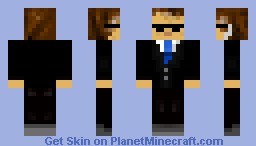 Agent Minecraft Skin