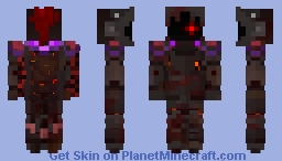 DiaBlus Red Minecraft Skin