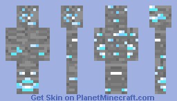 Diamonds Minecraft Skin