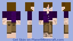 purple Minecraft Skin