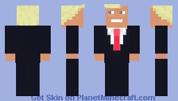 Donald Trump Minecraft Skin