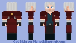 Dante DMC5 Minecraft Skin