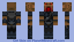 Doom - Chaingun Guy (Dark Armor) Minecraft Skin