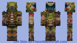 The Doom Sleyer Minecraft Skin