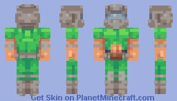 Doom guy Minecraft Skin