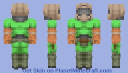 DOOM (1993) - Doomguy Minecraft Skin
