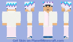 Jamiroquai, Jay Kay, 1994 :: Full White Minecraft Skin