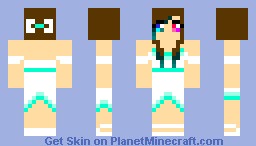 Winter Prom Dress Minecraft Skin