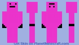 Pink Guy Minecraft Skin