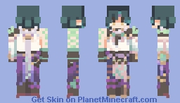 evil conquering / xiao Minecraft Skin