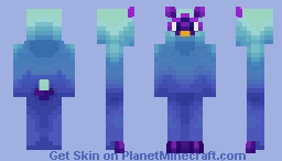2014 Furby Boom Crystal Blue-green Minecraft Skin