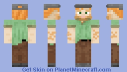 Alex (Drag King Alex) Minecraft Skin