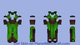 Massivelooks | FTU | Druidic Dress Minecraft Skin