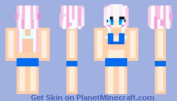 Summer Bikini Kawaii Minecraft Skin