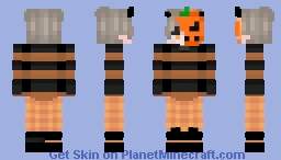 Helloween BOY with pumpkin 🎃 Minecraft Skin