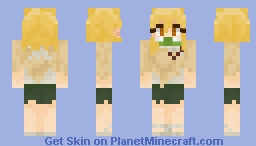 Suika (Post Time Skip) - Dr. Stone Minecraft Skin