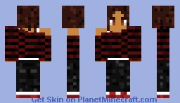 Red Rock 🎸🍒 (Girl Version) Minecraft Skin