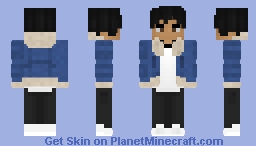 Person with a jacket Minecraft Skin