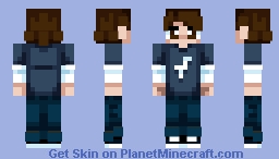 Average cool teenager in the big 25 Minecraft Skin
