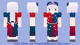 [Touhou] Yagokoro Eirin (八意 永琳) | ᗜᴗᗜ Minecraft Skin