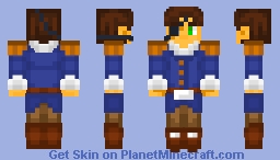 EmeraldKinq (Pirate Saga) Minecraft Skin