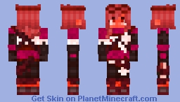 Emberlynn - Red Minecraft Skin