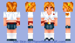 Alice Dvachevskaya (Everlasting Summer) | Алиса Двачевская (Бесконечное Лето) Minecraft Skin