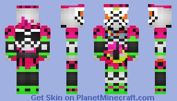 Kamen Rider Ex-Aid 仮面ライダーエグゼイド Minecraft Skin
