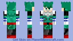 Deku Minecraft Skin