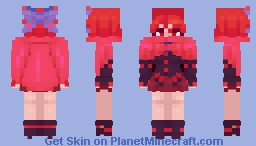 sekibanki - touhou project (64x) ✪ Minecraft Skin