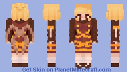 yamame kurodani - touhou project (64x) ✪ Minecraft Skin