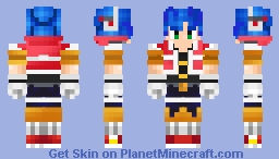 Human Sonic Minecraft Skin