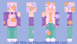 OC; lavender spring; te 4/4 Minecraft Skin