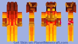 Blaze Empress (Philza Hardcore S4) Minecraft Skin