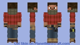 Contractor Steve (No Gear) Minecraft Skin