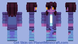 Susie, Light World (DELTARUNE) Minecraft Skin