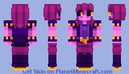 Susie, Dark World (DELTARUNE) Minecraft Skin