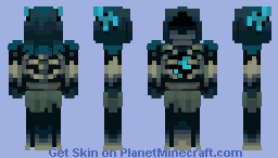 Warden Sneegsnag Remake (The Realm SMP) Minecraft Skin