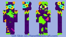 neon test Minecraft Skin