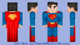 Superman - DCU: Superman (2025) Minecraft Skin