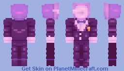 mr. “ant” tenna (tuxedo) (without mouth) - deltarune (64x) ✪ Minecraft Skin