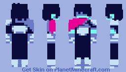Dark World Kris [deltarune] Minecraft Skin