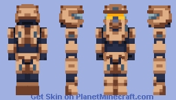 Linda-058 | Halo 5: Guardians | Hive Style Minecraft Skin