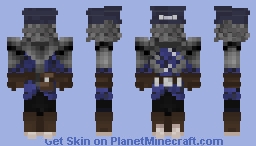Rakken van brut (better) Minecraft Skin