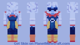 elnina (without shades) - deltarune (64x) Minecraft Skin