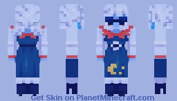 elnina (dress) - deltarune (64x) ✪ Minecraft Skin