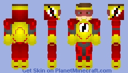 Kid Flash (Earth 1901) Minecraft Skin